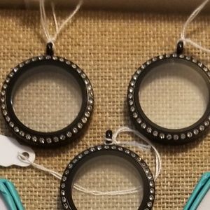 Black Origami Owl Locket